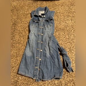 Love Tree Blue Denim Mini Dress
